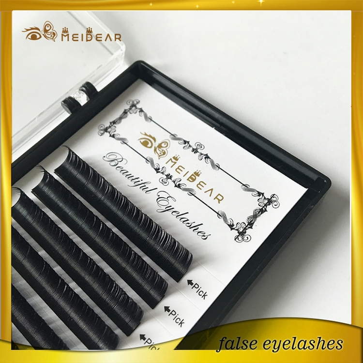 Factory hot sale 0.07mm C curl mink fur eyelash extension